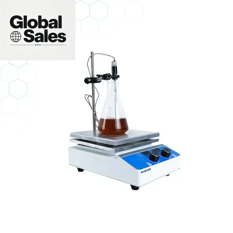 Magnetic Stirrer Hotplate - Hot Plate Lab Chemical LED Digital