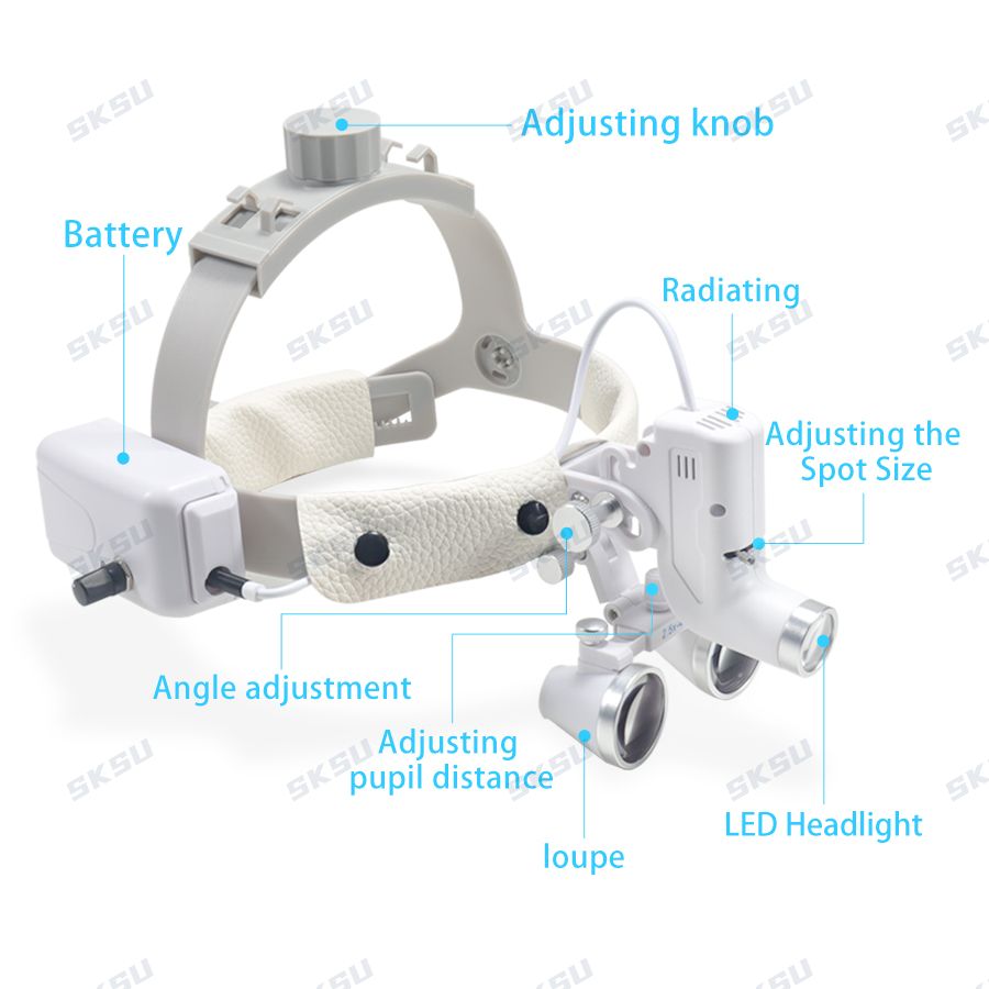 LED Dental LED Light Lamp Bino - Led Medical Headlight ulasan dan harga