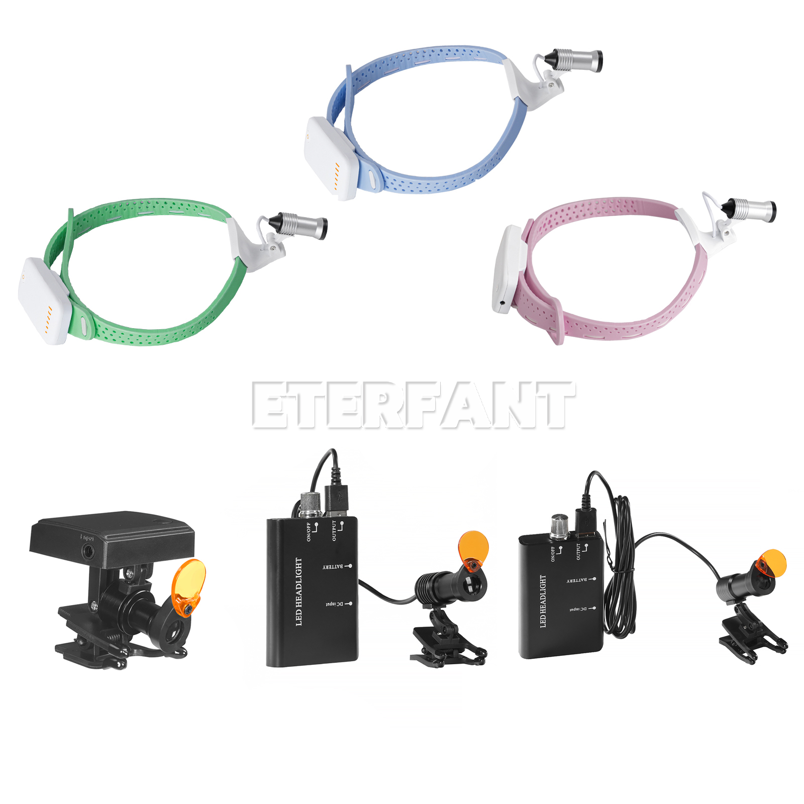 Dental Lightweight Head Lamp S - Led Medical Headlight ulasan dan harga