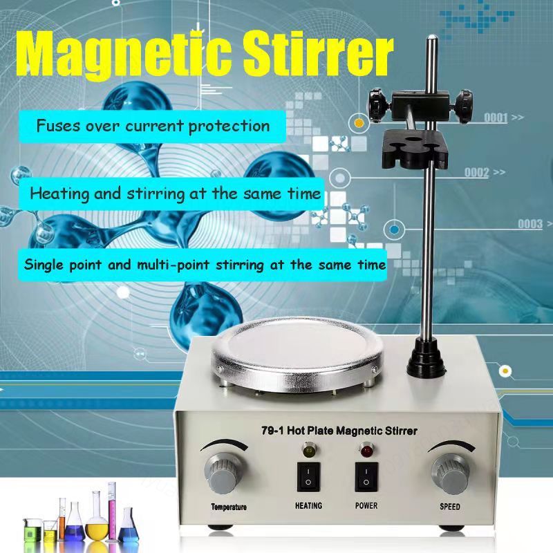 Magnetic Hot Plate Stirrer 79‑ - Magnetic Stirrer Hotplate ulasan dan harga