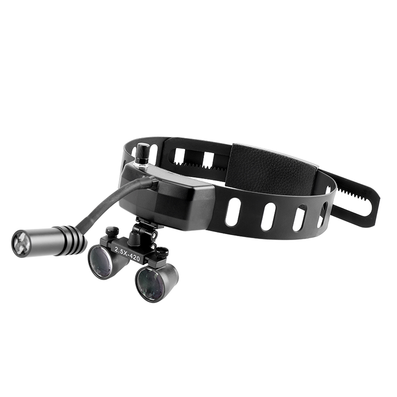 Loupe Glasses Type 5W LED Ligh - Led Medical Headlight ulasan dan harga