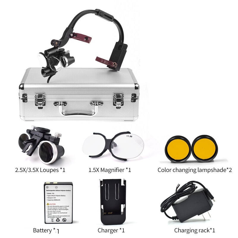 JUMTOP Dental Surgical Medical - Led Medical Headlight ulasan dan harga
