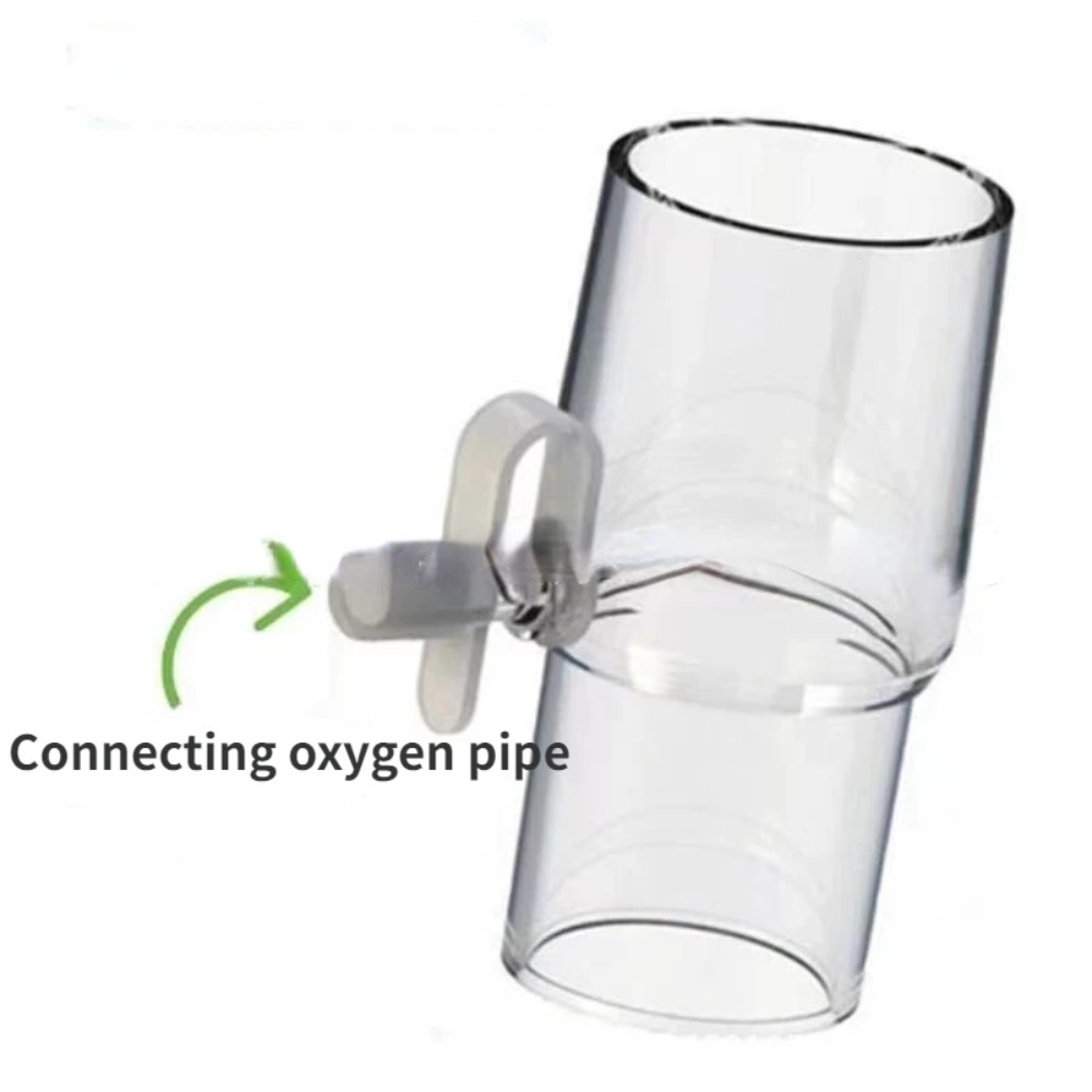 Respirator Oxygen Tee Anesthes - Oxygen Mask Non-Rebreather ulasan dan harga