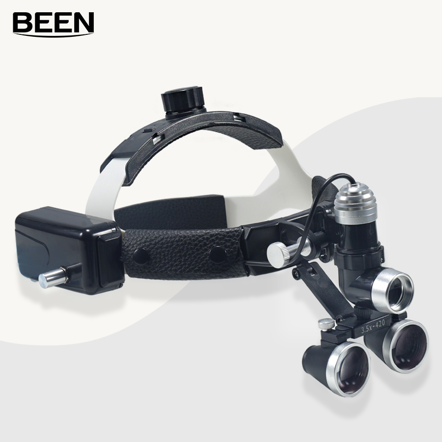 5W Dental Loupes LED Headlamp  - Led Medical Headlight ulasan dan harga