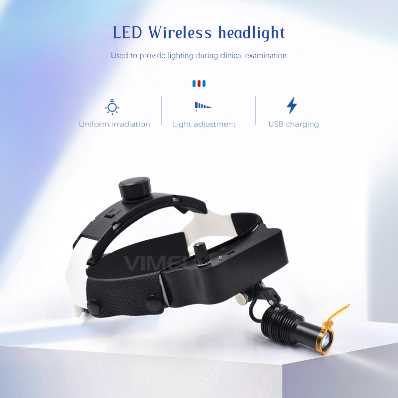 Medical Dental LED Wireless He - Led Medical Headlight ulasan dan harga