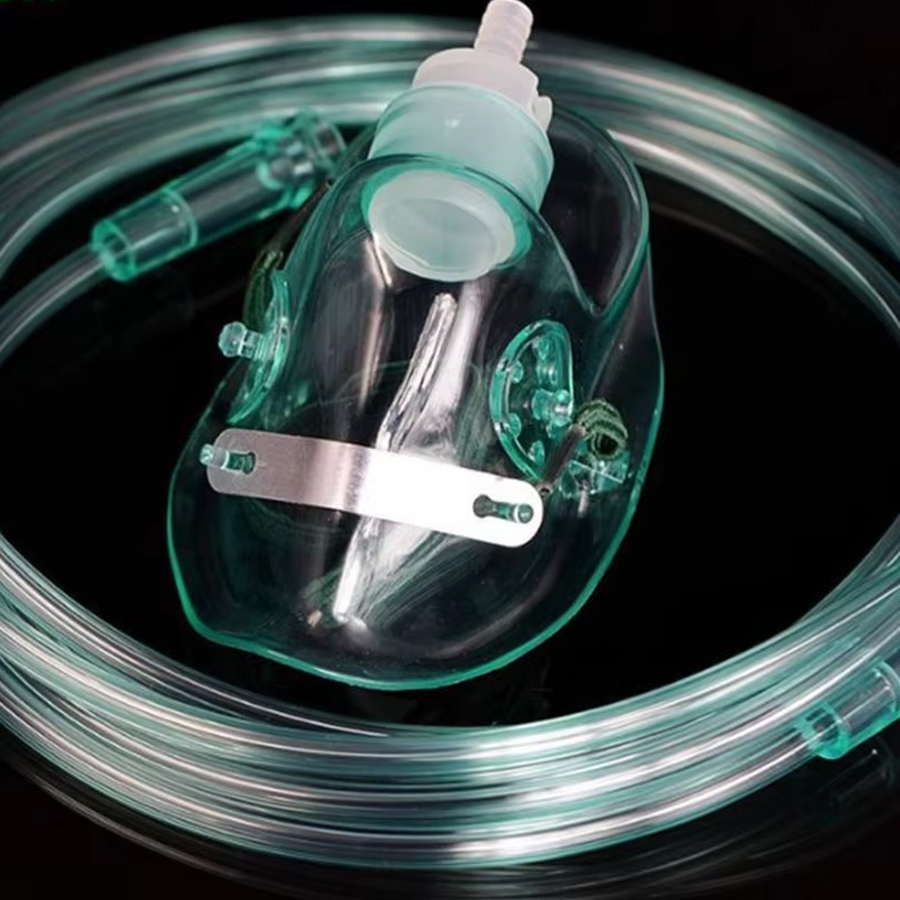 5-10Pcs Disposable Adult High  - Oxygen Mask Non-Rebreather ulasan dan harga