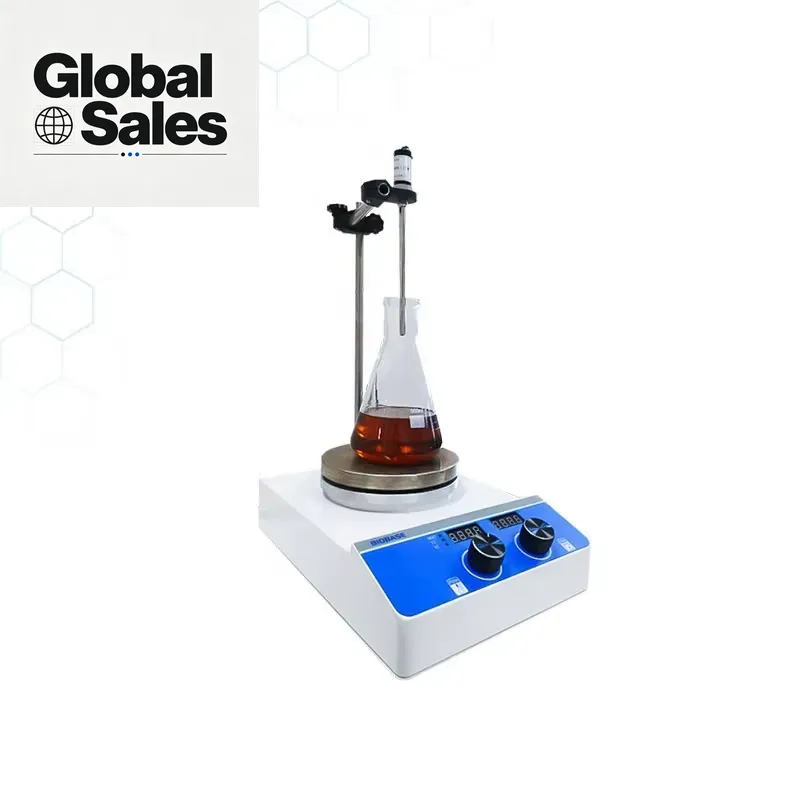 Hot Plate Lab Chemical LED Dig - Magnetic Stirrer Hotplate ulasan dan harga
